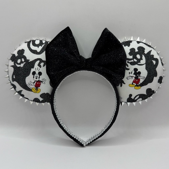 Accessories - Disney Halloween Spiked Mickey Mouse Handcrafted Minnie Mouse Ears